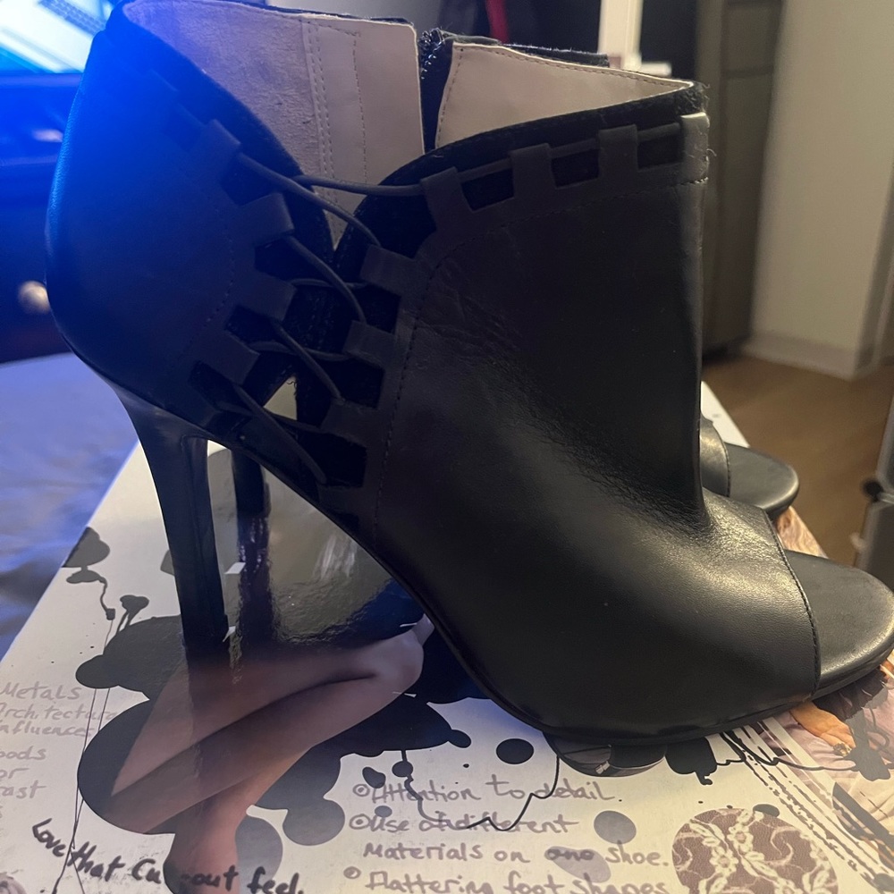 Cole Haan-Maria Sharapova Black booties size 8